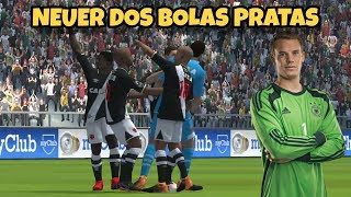 PES 2018 MOBILE  EU TENHO M NEUER DOS BOLAS PRATAS O MELHOR DA CATEGORIA  ENGLISH LEAGUE TOUR [upl. by Drusus]