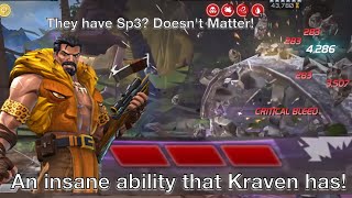 An INSANE Ability That Kraven HasThat No One Talks About Mcoc [upl. by Ermine]