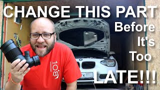 CHANGE Your BMW F20 N13 Air Intake Pipe in less than 15 Minutes [upl. by Fairbanks]