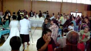 Samoan Wedding Tokoroa AOG Youth Haka Laus Reception [upl. by Arndt]