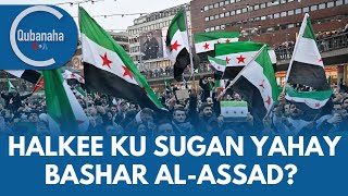 Halkee ku sugan yahay Bashar AlAssad  Qubanaha VOA [upl. by Eitsyrk]