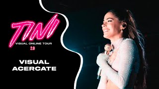 TINI  Acercate VisualesBackdrop del Festival Summer Tour 2021 [upl. by Iruahs635]