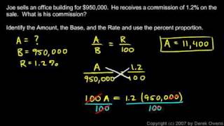 Prealgebra 73a  Solving Percent Applications [upl. by Lussier]