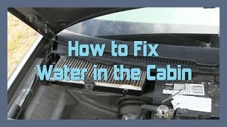 How to Fix Water in the Cabin  AUDI ALLROAD A6 C5 20012005 [upl. by Agustin]