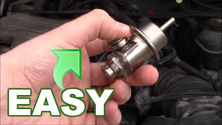 How to replace a fuel pressure regulator [upl. by Aidiruy]