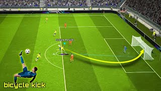 bicycle kick tutorial in efootball 2024 🔥 [upl. by Loos]