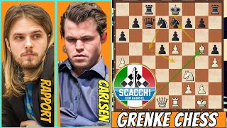 Grandissima Battaglia Nella CaroKann Rapport vs Carlsen [upl. by Og]