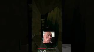 Warden drop😂sht bro minecraft warden rock memes shorts youtube gameplay irongolem [upl. by Yelyah]