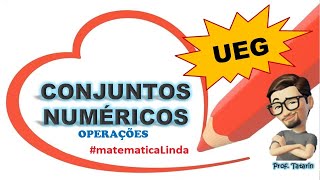 UEG Dados dois conjuntos A e B onde A ∩ B  b d A ∪ B  Matemática Linda  Prof Tatarin [upl. by Annhoj859]