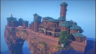 Cliff Palace  Minecraft Timelapse [upl. by Morgana]