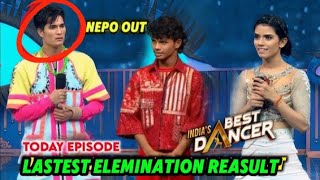 indias best dancer season 4nepokarismakapoorgrandfinaleelemination [upl. by Sherourd]