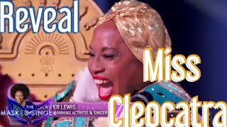 The Miss Cleocatra Revealed  Jenifer Lewis  The Masked Singer USA Season 11 Ep 8 [upl. by Einreb305]