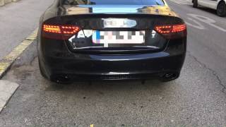 Audi RS5 500hp Capristo Exhaust Sound Revs  APEX [upl. by Eonak736]