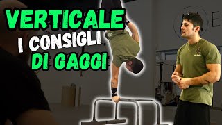 HANDSTAND  i consigli di GAGGI YATAROV per allenare la verticale [upl. by Llenod689]