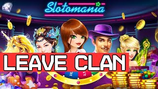 How to Leave Clan in Slotomania 2024 [upl. by Gerda]