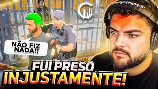 fui PRESO INJUSTAMETE no GTA RP LUQUET4 [upl. by Haisej395]