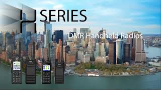 HSeries DMR Handheld Radios [upl. by Yrogreg11]