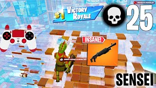 25 Elimination SENSEI Vs Squads RELOAD OG Gameplay Win Fortnite Chapter 5 [upl. by Eiznekam]