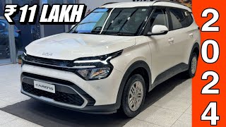 KIA CARENS NEW ₹ 11 Lakh  2024 Detailed Review CARENS NEW MODEL ALL DETAILS [upl. by Nylrac]