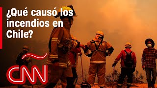 ¿Qué causó los incendios en Chile y cómo viven los afectados [upl. by Areyk]