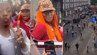 Nicki Minaj Pushes Fan Causes Chaos In London [upl. by Benedikt503]