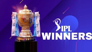 IPL WINNERS LIST FROM 2008 TO 2023 [upl. by Airet90]