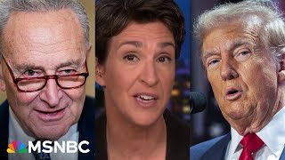 Now might be the only chance Maddow exhorts Senate Democrats to act on Trump nominees [upl. by Hoenack]