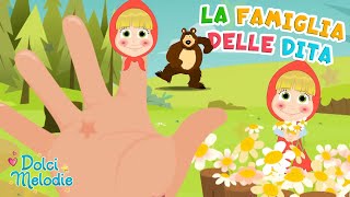 La Famiglia delle Dita 🖐 Papa Dito  20 minuti di Canzoni per Bambini di Dolci Melodie [upl. by Valenka385]