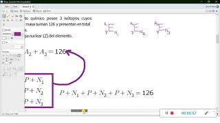 QUIMICA SECUNDARIA TIPOS DE NUCLIDOS ISOTOPOS ISOTONOS E ISOBAROS 20201112 203927 [upl. by Barncard]