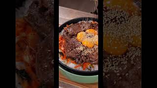 Authentic Bibimbap Mukbang ASMR [upl. by Eelidnarb]