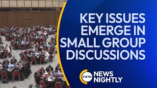 Synod on Synodality Week 2 Key Issues Emerge in Small Group Discussions  EWTN News Nightly [upl. by Abehshtab]