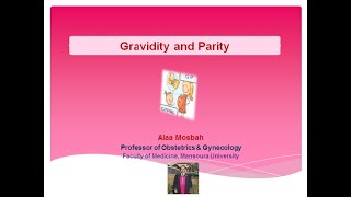 Gravidity and Parity [upl. by Auhel]