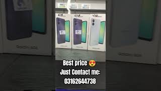 Samsung A06 Available in Pakistan at Am communication jouhar mor samsunga06 newmodel smartphone [upl. by Madoc]