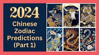 ✨2024 Chinese Zodiac Predictions Part 1  Chinese Horoscope Overview 🐀🐂🐯🐰🐉🐍 [upl. by Hillinck391]