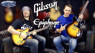 Gibson v Epiphone 335 [upl. by Adnylam690]