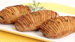 Hasselback Potatoes Recipe  Laura Vitale  Laura in the Kitchen Episode 850 [upl. by Lower987]