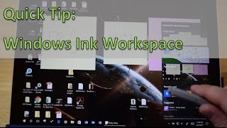 Surface Quick Tip Making the Most of Windows Ink Workspace and the Pen Button [upl. by Yborian]