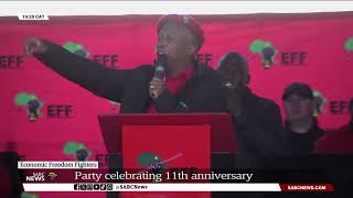 EFF 11th Anniversary  This GNU must fall Julius Malema [upl. by Jr460]