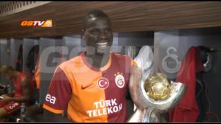 Süper Kupa 2013  Soyunma Odası ve Uçaktan Özel Görüntüler  Galatasaray [upl. by Nodnarb900]