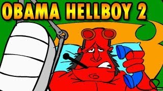 Obama Hellboy 2 game Walkthrough FULL Escape Games by Inka Games [upl. by Itoc]