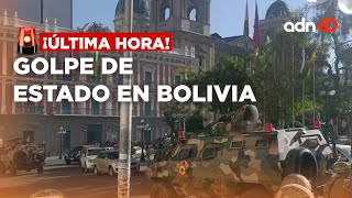 🚨¡Última Hora Golpe de estado en Bolivia ejército entra a Palacio Quemado [upl. by Dermott163]