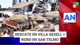 Rescate en Villa Gesell  Robo en San Telmo AméricaNoticiasdeMañana Programa completo 05112024 [upl. by Ainoval]