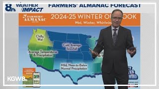 Farmers Almanac What it forecasts for 20242025 winter [upl. by Aniweta985]