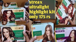 streax ultralight highlight kit all shade ll streax highlight kit only 175 ll [upl. by Veradia232]