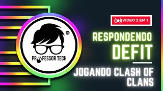 POKÉMON GO  RESPONDENDO PERGUNTAS SOBRE DEFIT JOGANDO CLASH OF CLANS [upl. by Elroy]