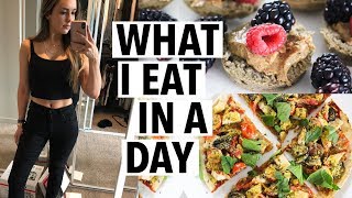 WHAT I EAT IN A DAY  weight loss pizza muffins recipes  more easy healthy ideas [upl. by Chretien]