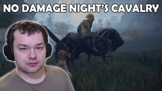 Nights Cavalry no damage boss fight in Elden Ring no hit solo [upl. by Fleta498]