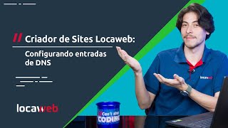 Criador de Sites Locaweb Configurando entradas de DNS [upl. by Damarra]