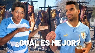 Parrilla ARGENTINA 🇦🇷 Vs URUGUAYA 🇺🇾 [upl. by Leiuqeze422]