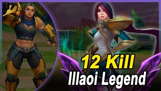 Twelve kill ANNIHILATION by the best Illaoi [upl. by Marlie564]